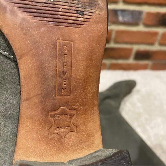 Steve Madden Steven Over the Knee Suede Boots Size 6 tall boots Flat Boots - Picture 9 of 10